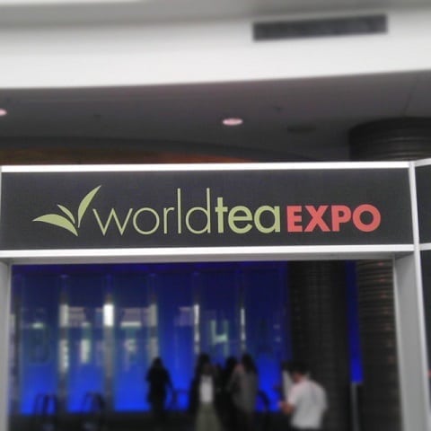 World Tea Expo Sign