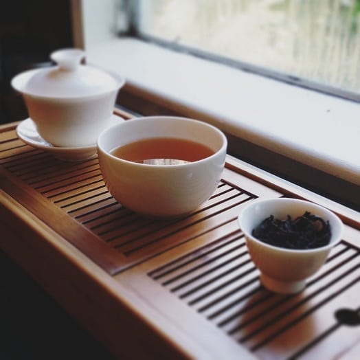 Lao Shu tea brewed