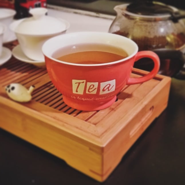 all three gong fu brewed together. again