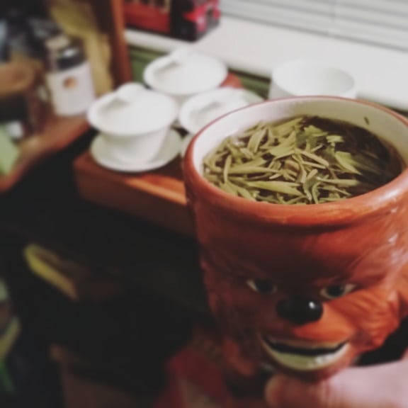 nepali green teas brewed together