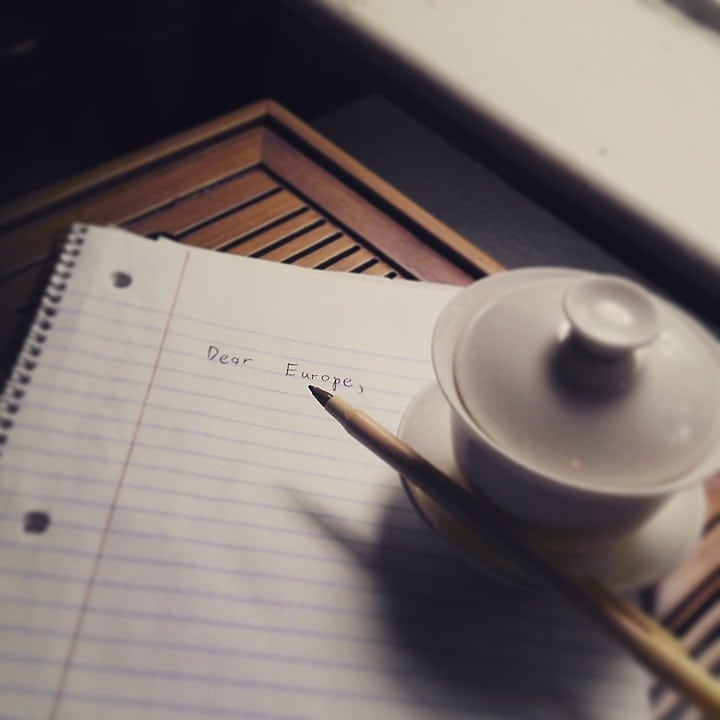 gaiwan writing