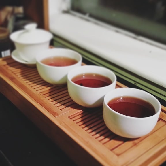 puerh brewed