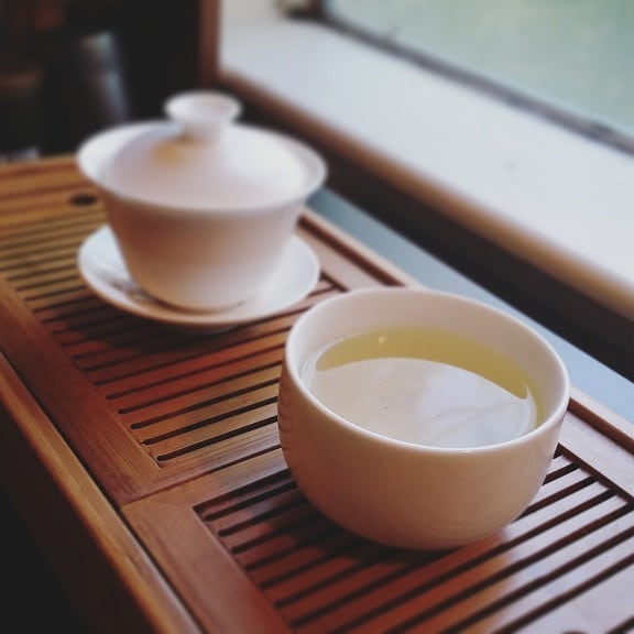 Reserve Oolong brewed