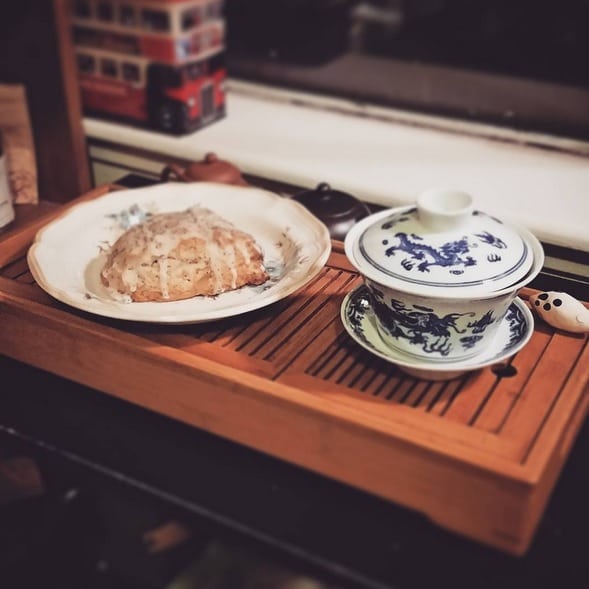 Tan Yang Gong Fu and scone