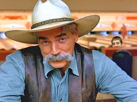 sam elliott eyeing oolong?