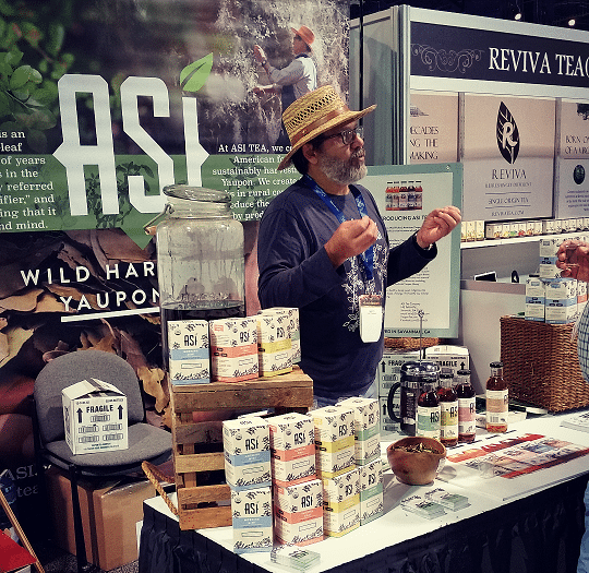 Lou at World Tea Expo