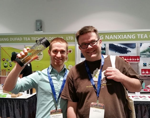 Met Jeffrey McKintosh at World Tea Expo