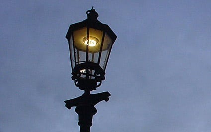 gas lamp