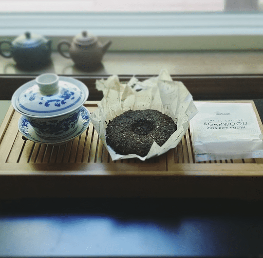 Opening the Agarwood puerh