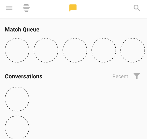 what does match queue mean on bumble