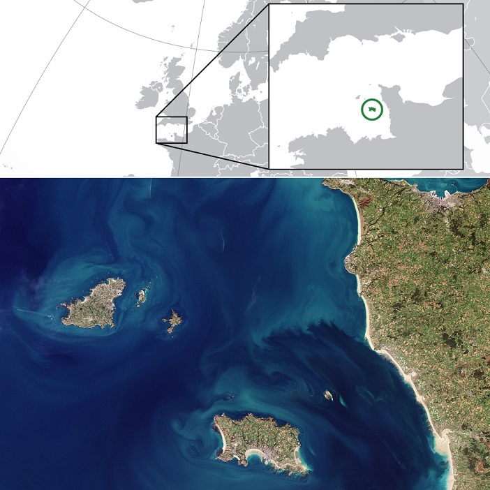 Map of Jersey (United Kingdom).  Jersey channel islands, Channel islands uk,  Bailiwick of jersey